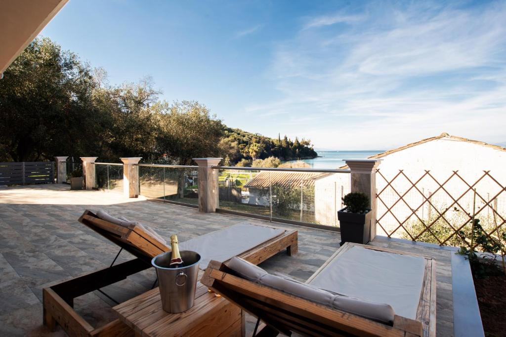 Naturlandskabet i nærheden af feriehuset