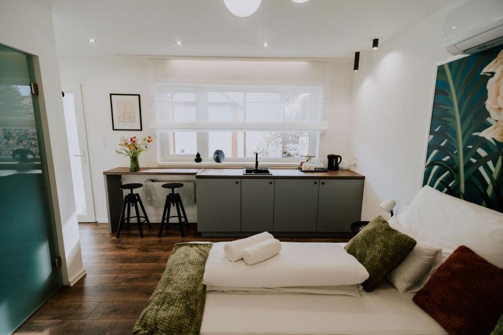 Posezení v ubytování Maison de Luxe