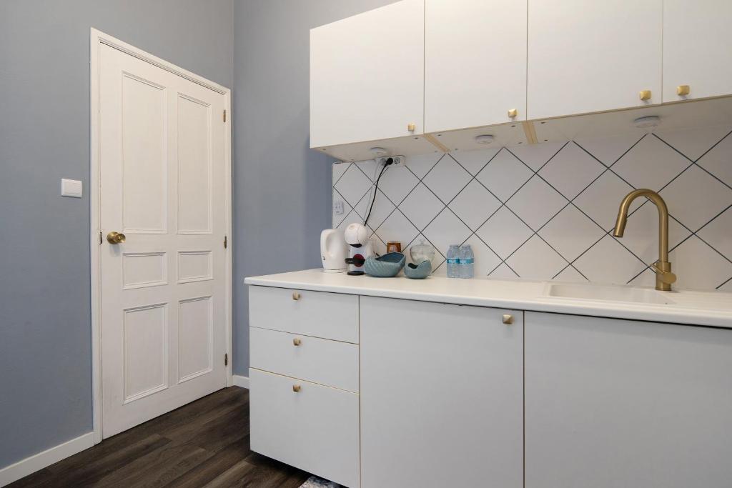 Kuchyň nebo kuchyňský kout v ubytování Pico Boutique House