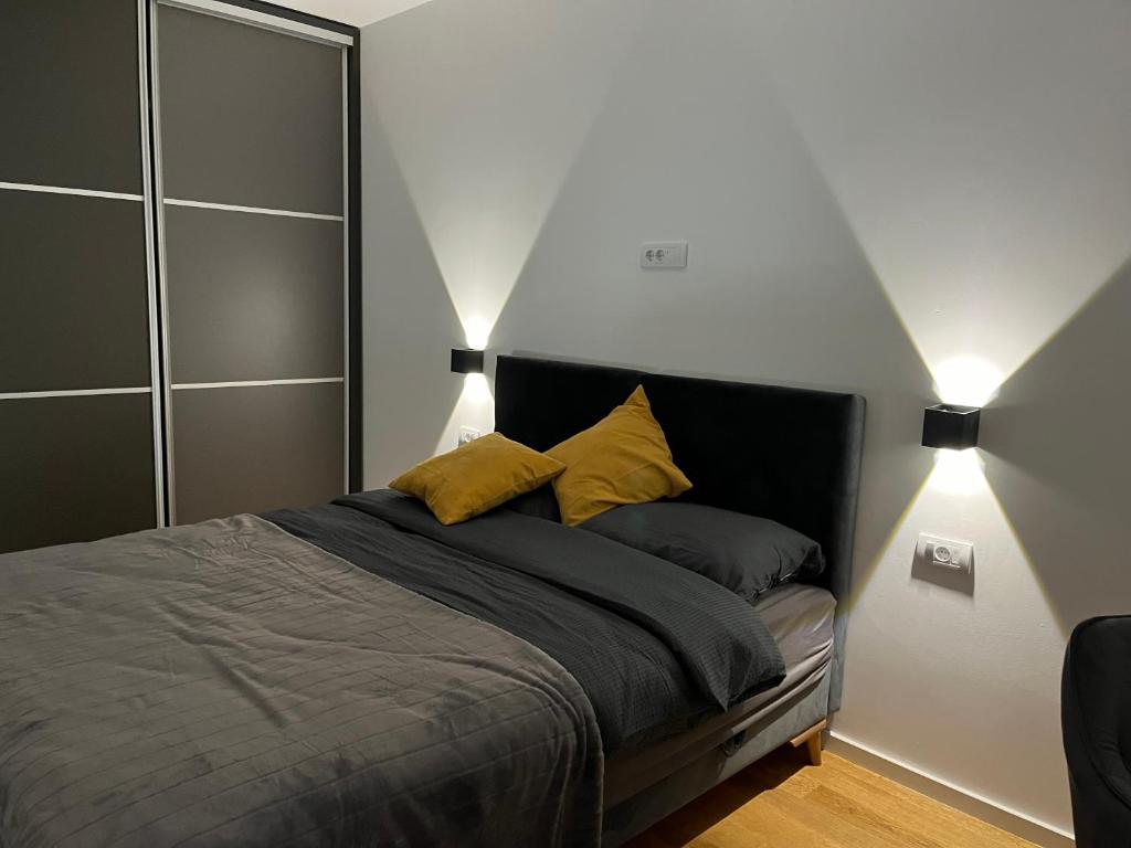 Ένα ή περισσότερα κρεβάτια σε δωμάτιο στο Sunnyhome