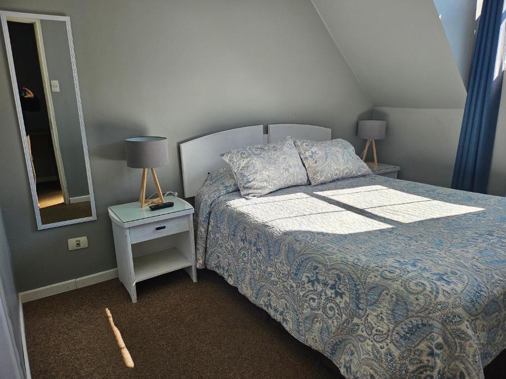 Postel nebo postele na pokoji v ubytování Apart Hotel Casablanca