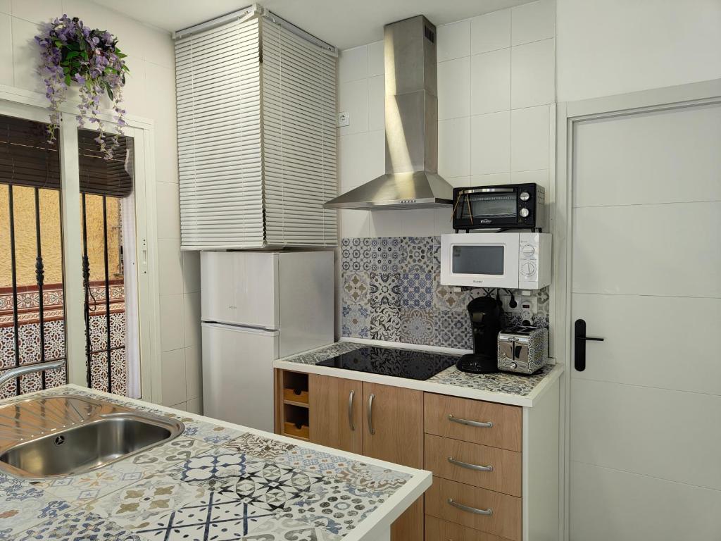 Kuchyňa alebo kuchynka v ubytovaní Apartamento Pepote