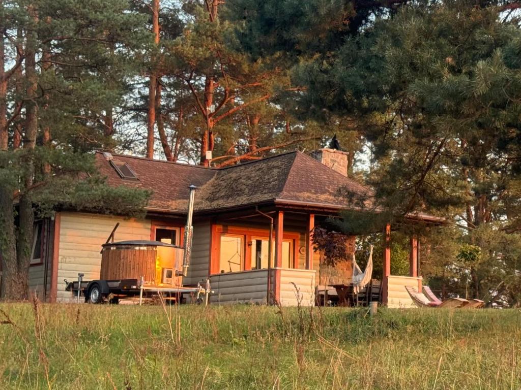 Budova, v ktorej sa dovolenkový dom nachádza