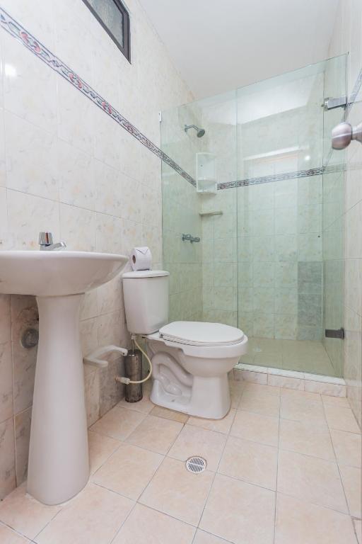 Koupelna v ubytování Hotel Baluarte Cartagena Boutique