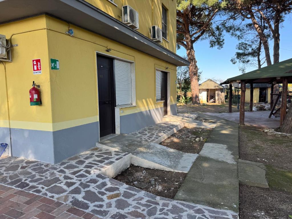 Budova, kde se hotel nachází