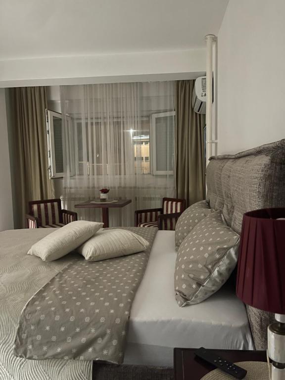 VERA apartman 객실 침대