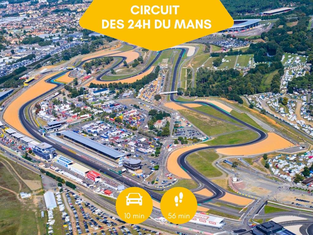 Zdjęcie z galerii obiektu Idéal Groupe - Grands Espaces - 4 chambres - Parking Gratuit - Proche Centre, Gare & Transports - Wifi - OFFRE SPECIAL de Reduction jusqu'à -50 w mieście Le Mans