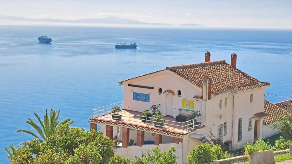 Naturlandskabet i nærheden af feriehuset