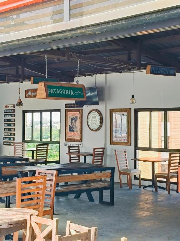 Restaurace v ubytování GRAN Parana SUITES HOTEL Asunción Centro