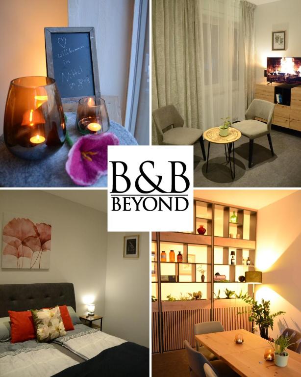 Postel nebo postele na pokoji v ubytování B&B Beyond