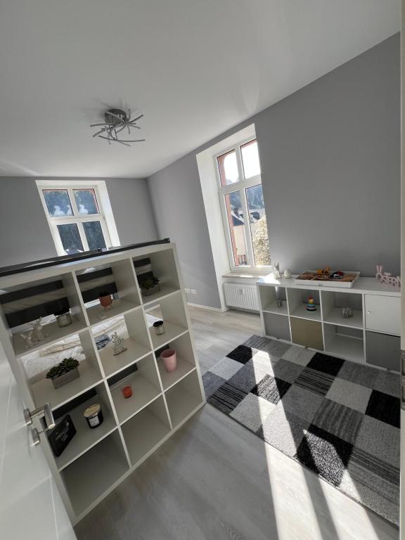 Posezení v ubytování Renoviertes Appartment mit 2 Schlafzimmern