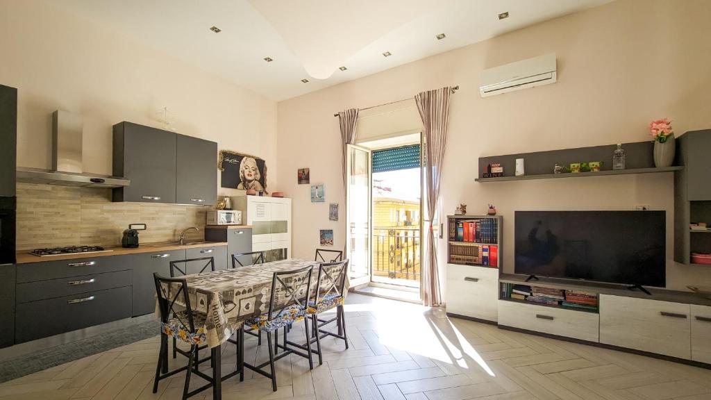 Køkken eller tekøkken på La casa di nonna Maria