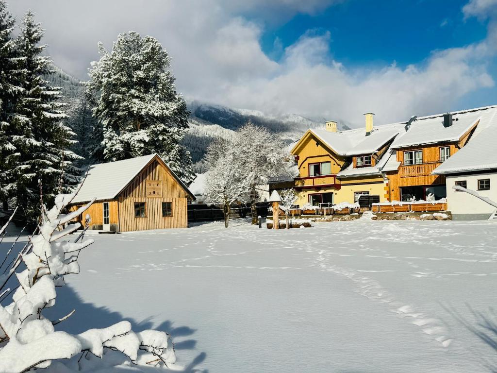 Heimathaus Dengg - Ferienwohnungen - Sommerfrische in den Alpen v zime