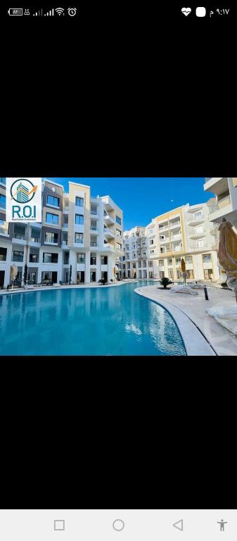 Bazén v ubytování One bedroom apartment in Aqua palm resort before Al Gouna nebo v jeho okolí