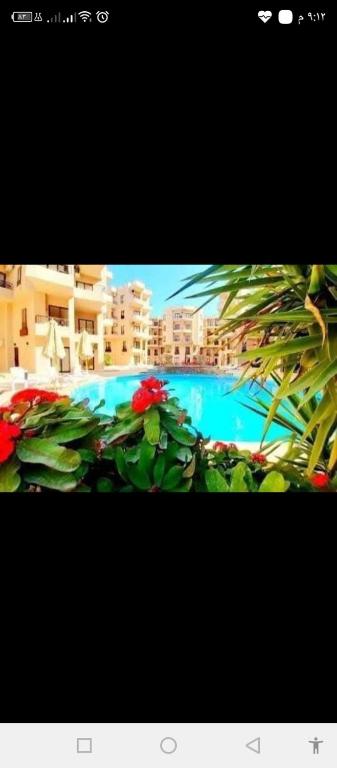 Bazén v ubytování One bedroom apartment in Aqua palm resort before Al Gouna nebo v jeho okolí