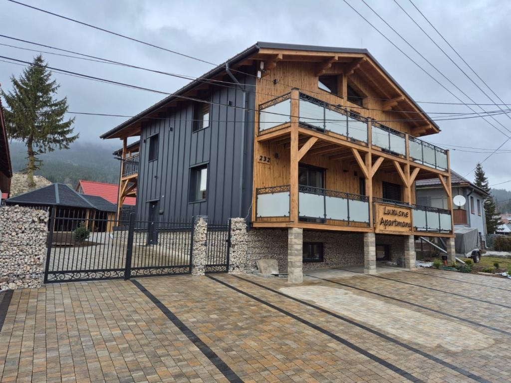 Bygningen som lejligheden ligger i