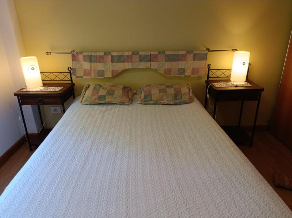 En eller flere senge i et værelse på Departamento centrico soñado