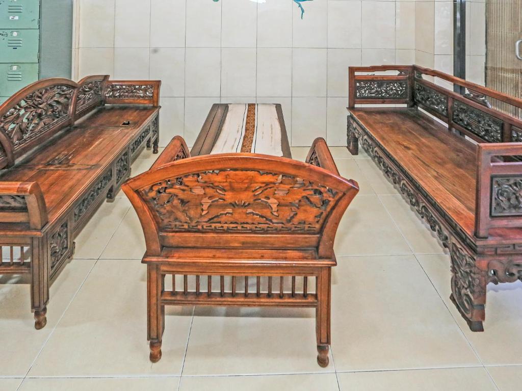 Posezení v ubytování SUPER OYO 92672 Hotel Bsd
