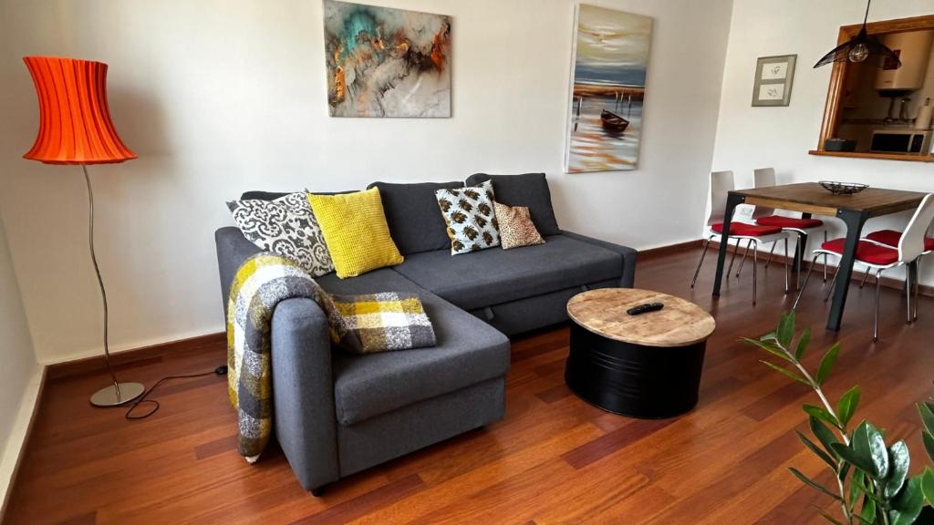 Posezení v ubytování Apartamento Marion
