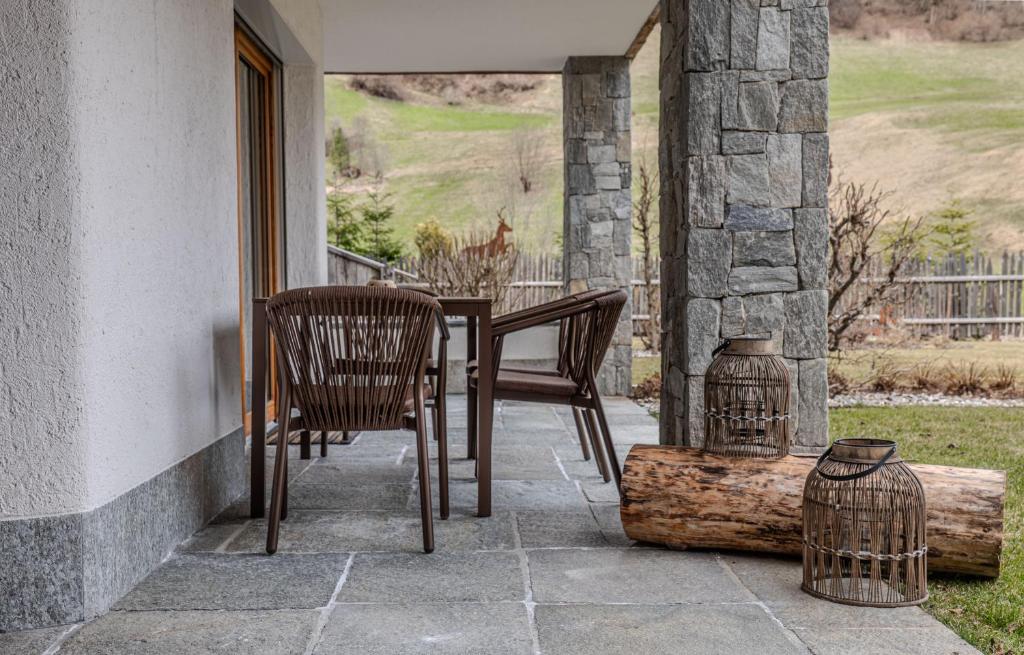 Patio nebo venkovní prostory v ubytování Alpine Mountain Chalet
