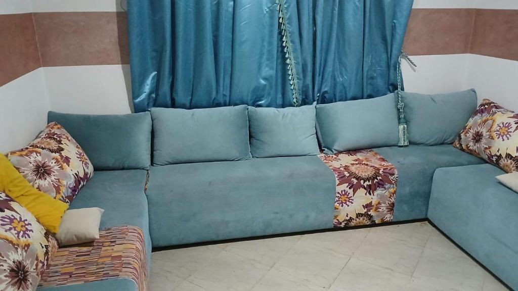 Ruang duduk di Saidia Appartement