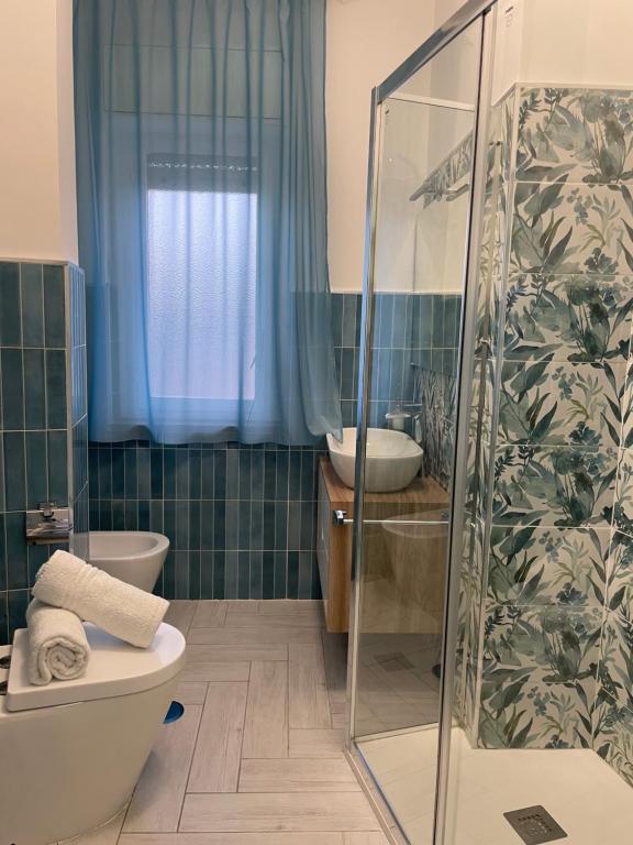 Koupelna v ubytování Ca Dó Sorrento Sensations