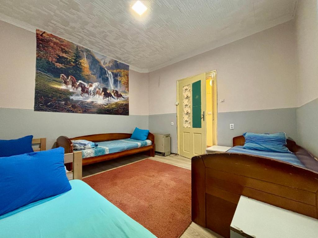 Postel nebo postele na pokoji v ubytování Vracar Affordable Suites - Vracar Povoljni Stanovi