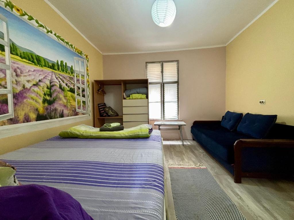 Postel nebo postele na pokoji v ubytování Vracar Affordable Suites - Vracar Povoljni Stanovi