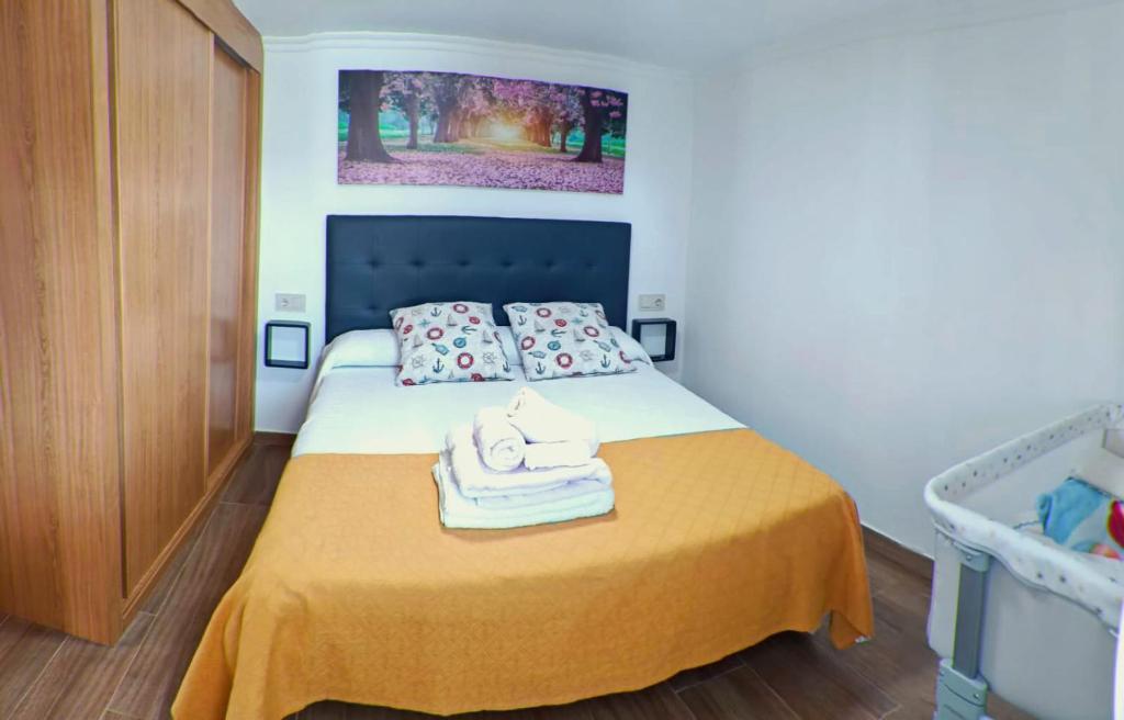 Postel nebo postele na pokoji v ubytování Casa Yanira
