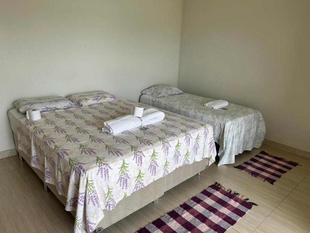Postel nebo postele na pokoji v ubytování Pousada Graciosa