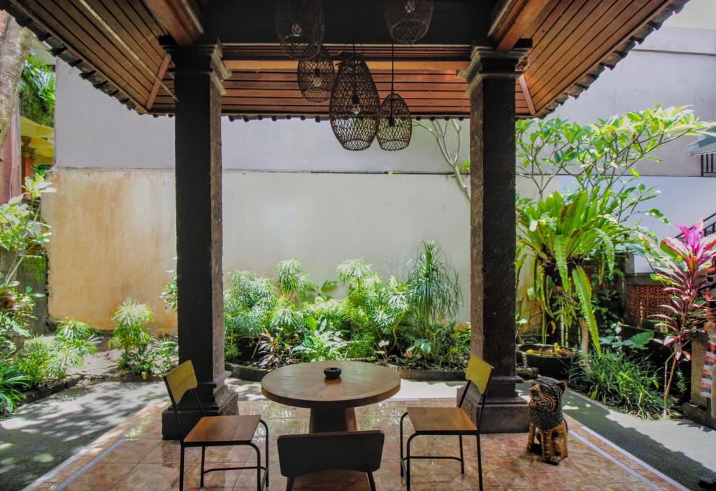 Zahrada ubytování ODA Guest House Ubud