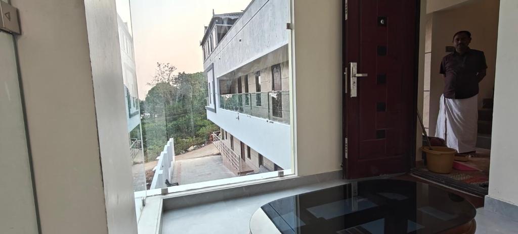 Balkón nebo terasa v ubytování Rv Resorts Yercaud