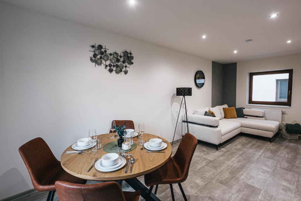 Posezení v ubytování Apartmány Petra Voka