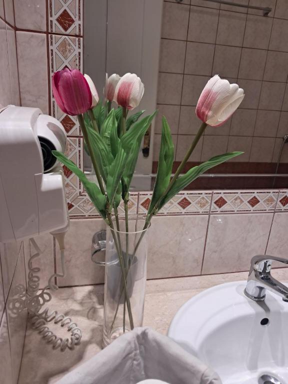 Łazienka w obiekcie Spyridoula Studio 12