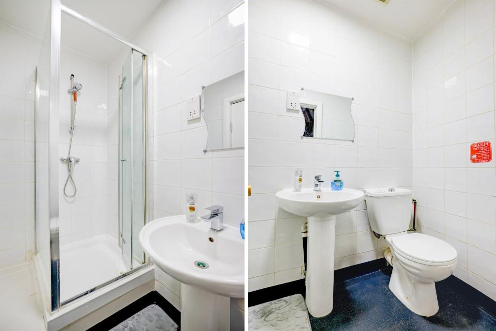 London Shelton Hotel, Finsbury Park的一间浴室