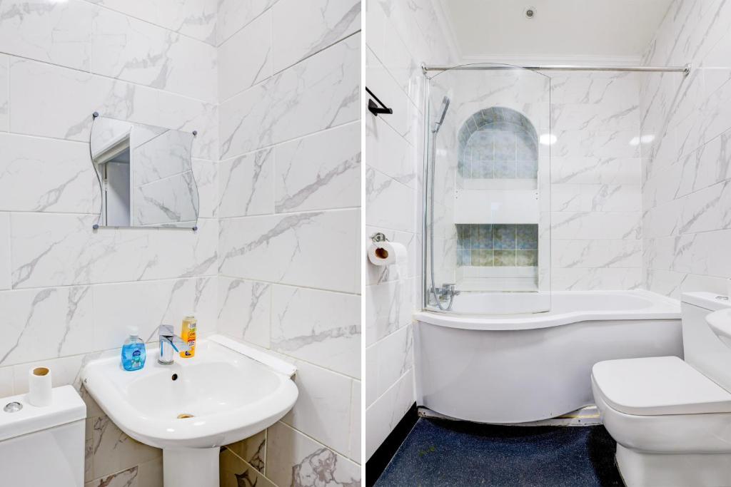 London Shelton Hotel, Finsbury Park的一间浴室