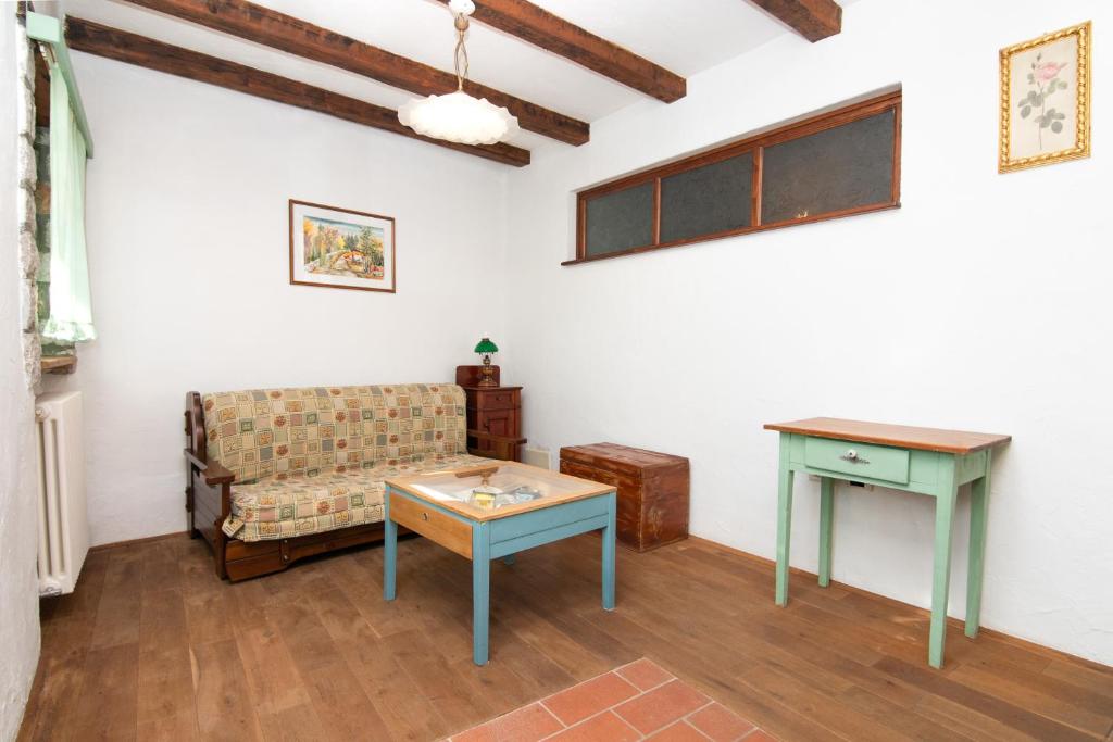 Posezení v ubytování Apartments Valentinus 1800