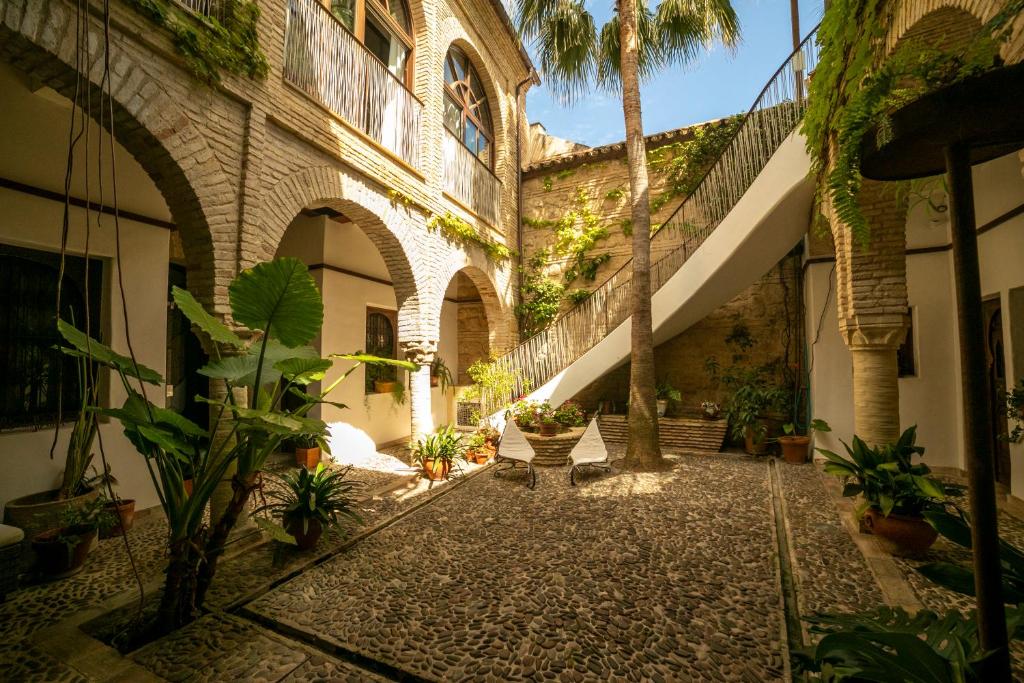 Zahrada ubytování Hotel Boutique Patio del Posadero