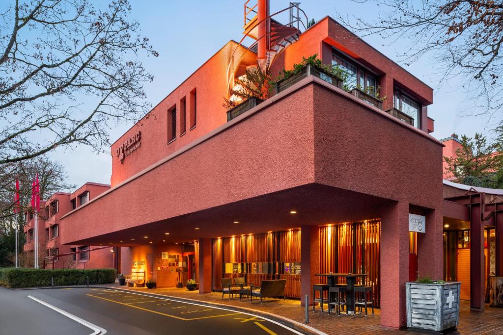 Budova, kde se hotel nachází