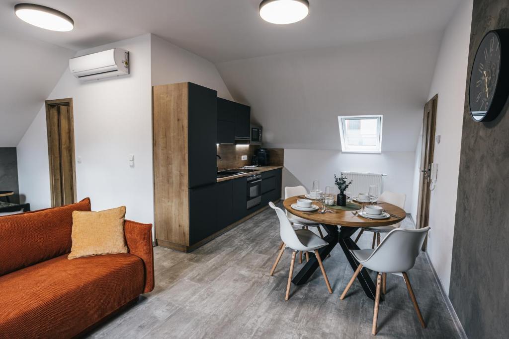 Posezení v ubytování Apartmány Petra Voka