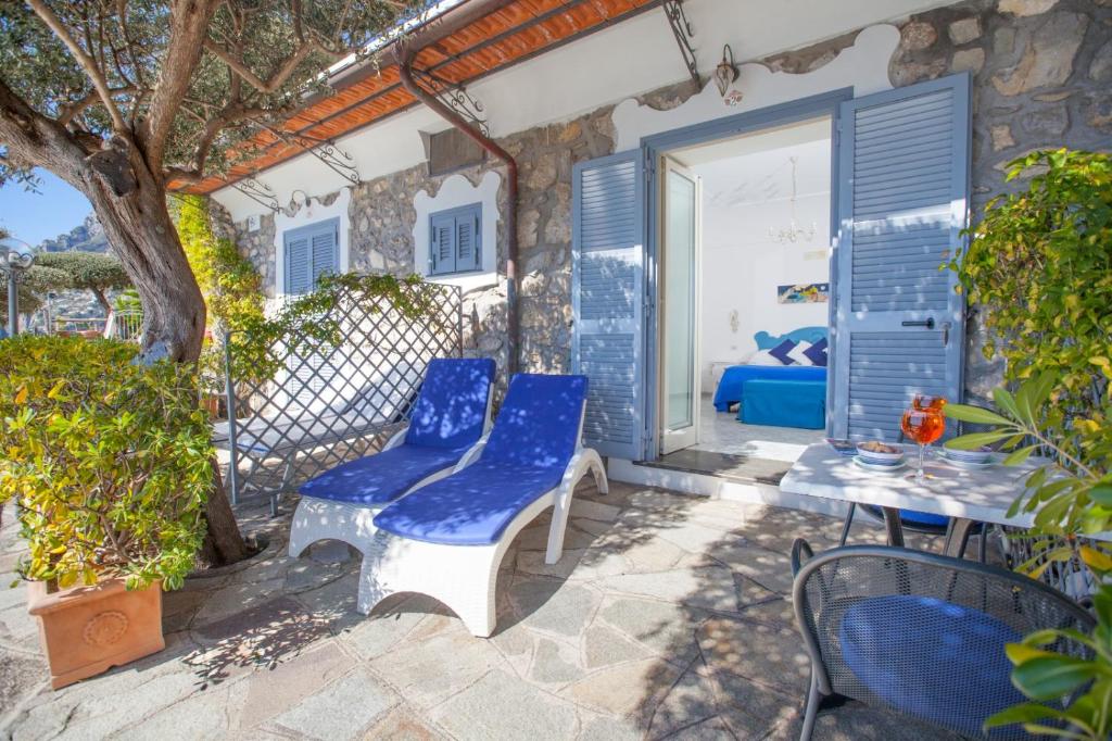 Posezení v ubytování La Maliosa Positano