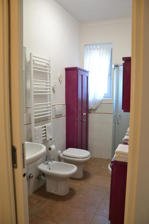 Koupelna v ubytování B&B Mirabelle