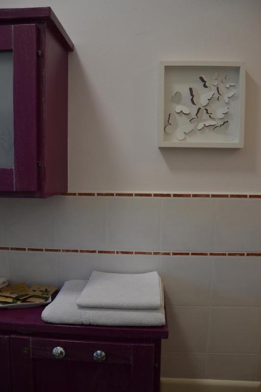 Kuchyň nebo kuchyňský kout v ubytování B&B Mirabelle