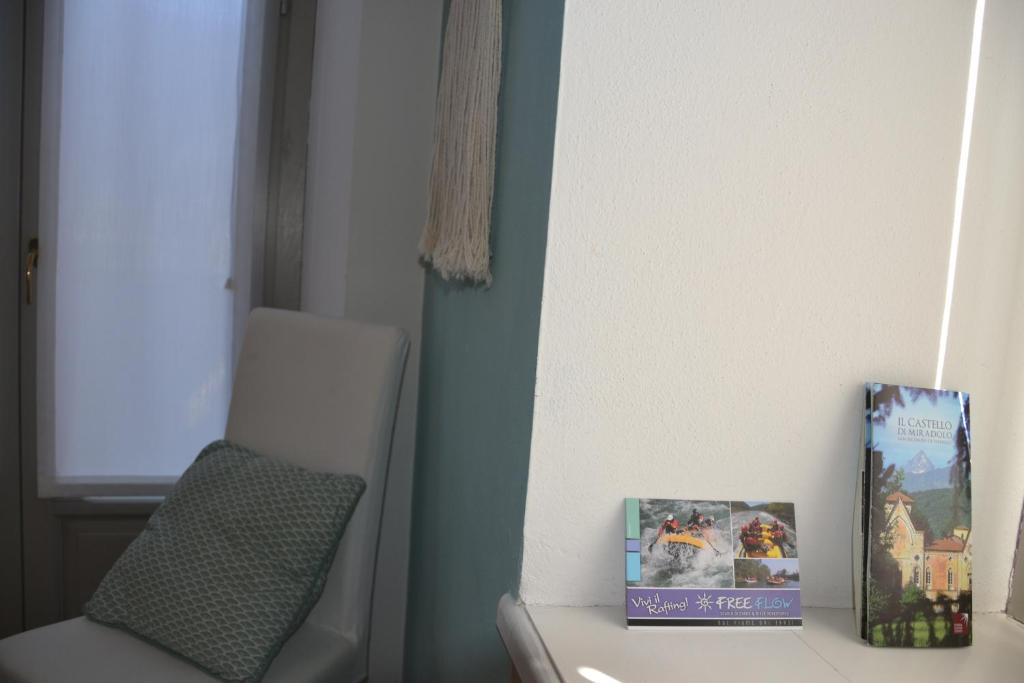 Posezení v ubytování B&B Mirabelle