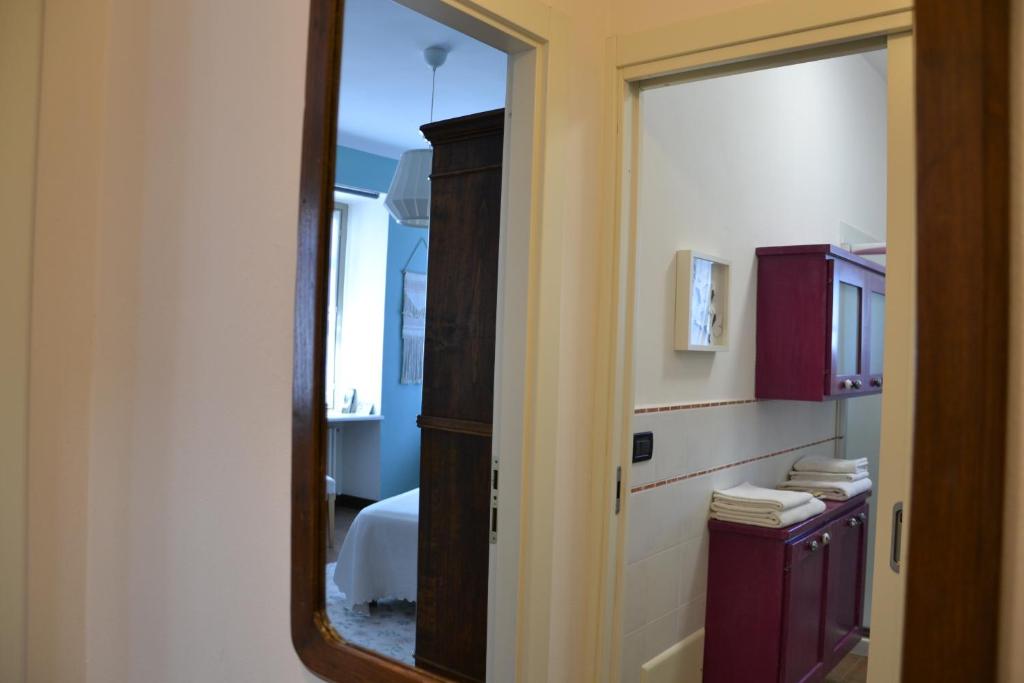 Koupelna v ubytování B&B Mirabelle