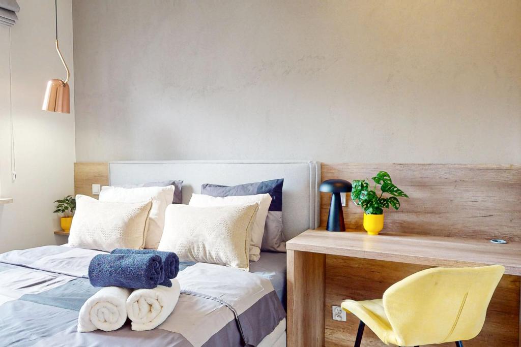 Fotografia z galérie ubytovania Apartament Green z garażem podziemnym vo Varšave