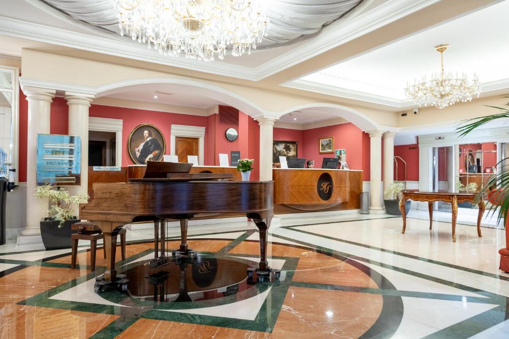 Vstupní hala nebo recepce v ubytování Hotel Stendhal