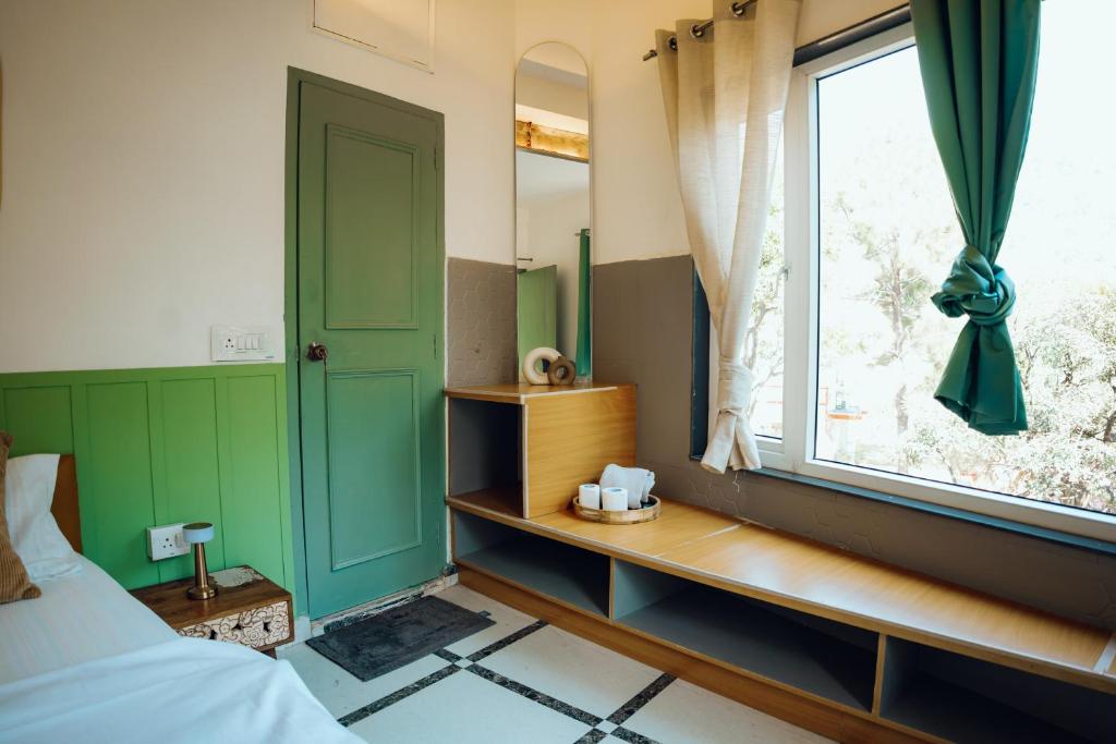 Postel nebo postele na pokoji v ubytování Art Bliss Hostel