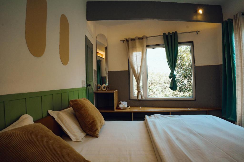 Postel nebo postele na pokoji v ubytování Art Bliss Hostel