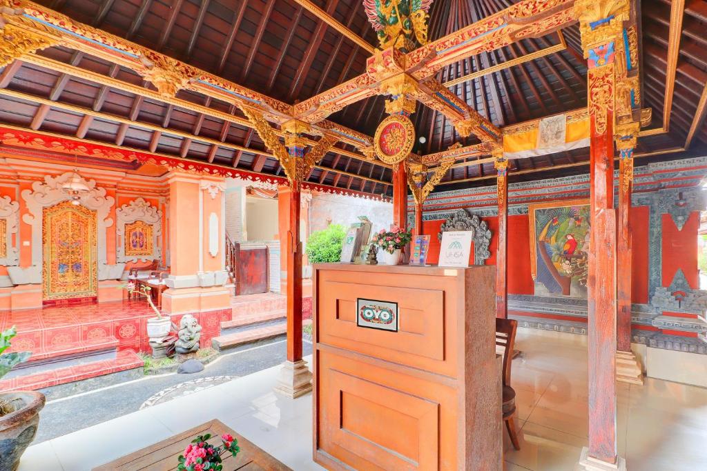 Posezení v ubytování Hotel O Ubud Asri Homestay Near Monkey Forest